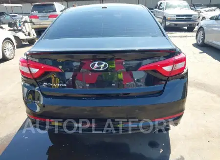 HYUNDAI SONATA 2017 vin 5NPE24AFXHH474899 from auto auction Iaai