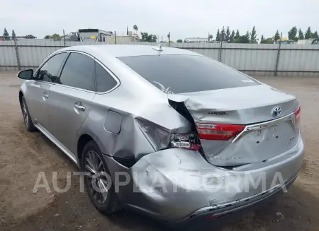 TOYOTA AVALON HYBRID 2016 vin 4T1BD1EB5GU054034 from auto auction Iaai