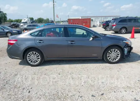 TOYOTA AVALON HYBRID 2015 vin 4T1BD1EB8FU045701 from auto auction Iaai