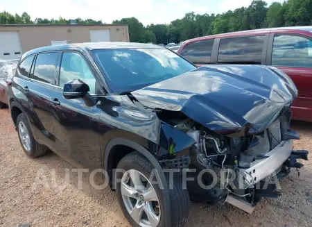 TOYOTA HIGHLANDER 2022 vin 5TDCZRAH5NS098443 from auto auction Iaai