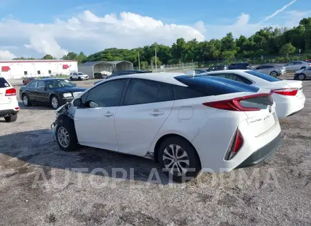 TOYOTA PRIUS PRIME 2021 vin JTDKAMFP1M3193152 from auto auction Iaai