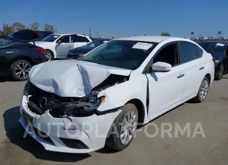 NISSAN SENTRA 2018 vin 3N1AB7AP1JY242373 from auto auction Iaai