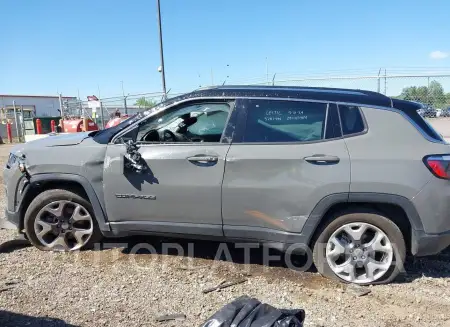 JEEP COMPASS 2021 vin 3C4NJDCB8MT604850 from auto auction Iaai