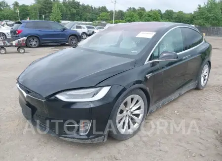 TESLA MODEL X 2016 vin 5YJXCBE25GF004715 from auto auction Iaai