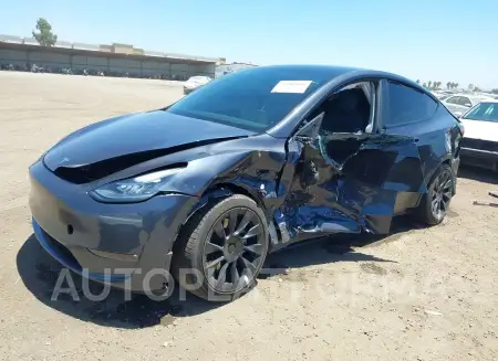 TESLA MODEL Y 2021 vin 5YJYGDEE7MF274197 from auto auction Iaai