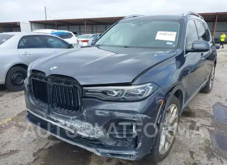 BMW X7 2020 vin 5UXCW2C02L9A01509 from auto auction Iaai