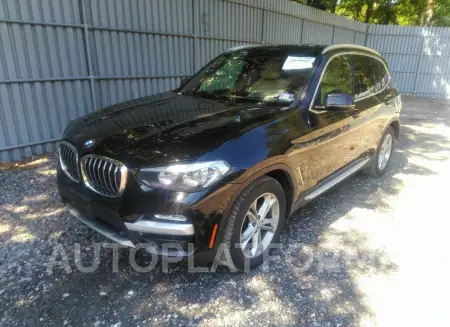 BMW X3 2019 vin 5UXTR9C55KLP91995 from auto auction Iaai