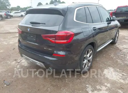 BMW X3 2021 vin 5UXTY3C0XM9G38262 from auto auction Iaai