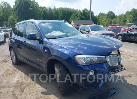 BMW X3 2016 2016 vin 5UXWX9C51G0D91947 from auto auction Iaai