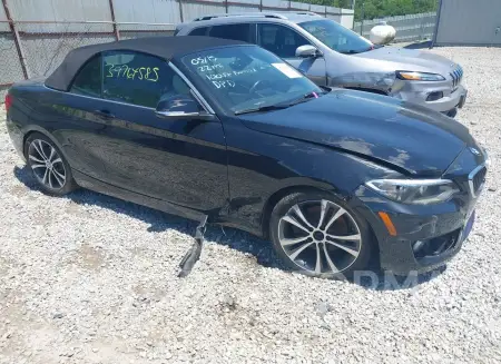 BMW 228I 2016 vin WBA1K9C52GV710845 from auto auction Iaai