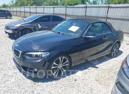 BMW 228I 2016 vin WBA1K9C52GV710845 from auto auction Iaai