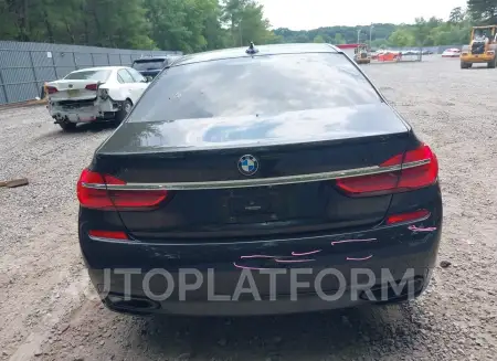 BMW 740I 2019 vin WBA7E4C59KGV70276 from auto auction Iaai