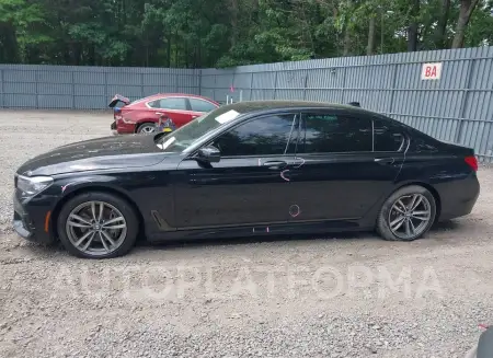 BMW 740I 2019 vin WBA7E4C59KGV70276 from auto auction Iaai