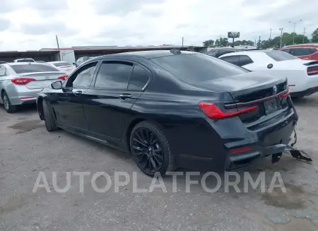 BMW 740I 2020 vin WBA7T2C06LGL17187 from auto auction Iaai