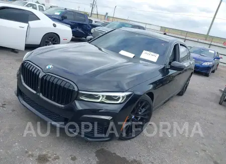 BMW 740I 2020 vin WBA7T2C06LGL17187 from auto auction Iaai