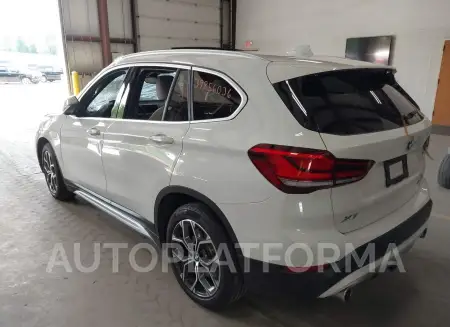 BMW X1 2021 vin WBXJG7C07M5T10338 from auto auction Iaai