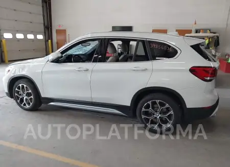 BMW X1 2021 vin WBXJG7C07M5T10338 from auto auction Iaai