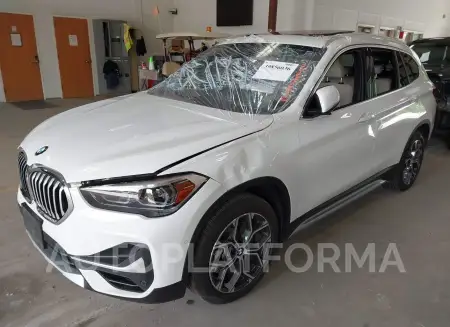 BMW X1 2021 vin WBXJG7C07M5T10338 from auto auction Iaai