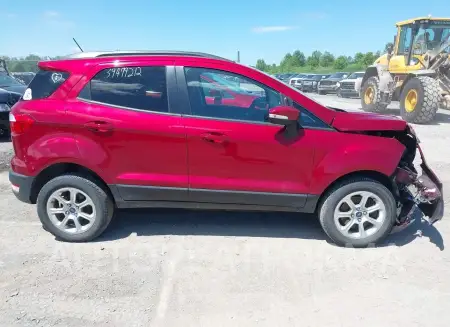 FORD ECOSPORT 2020 vin MAJ6S3GL8LC352399 from auto auction Iaai