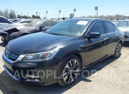 HONDA ACCORD HYBRID 2015 vin 1HGCR6F55FA013713 from auto auction Iaai