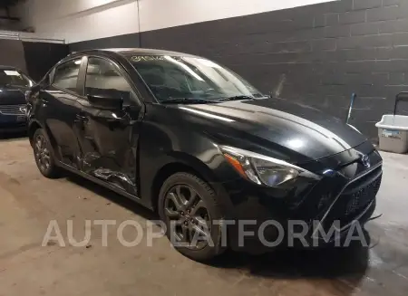 TOYOTA YARIS 2019 vin 3MYDLBYV0KY521959 from auto auction Iaai