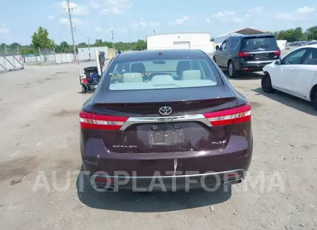 TOYOTA AVALON 2015 vin 4T1BK1EB2FU185975 from auto auction Iaai