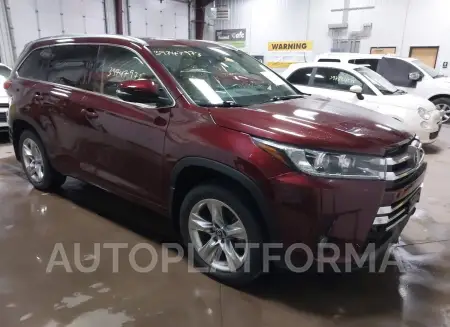 Toyota Highlander 2018 2018 vin 5TDDZRFHXJS835403 from auto auction Iaai