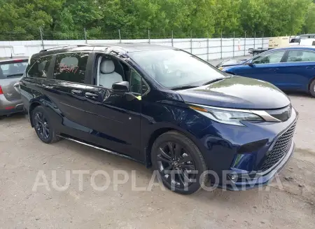 Toyota Sienna 2024 2024 vin 5TDXRKEC3RS201730 from auto auction Iaai