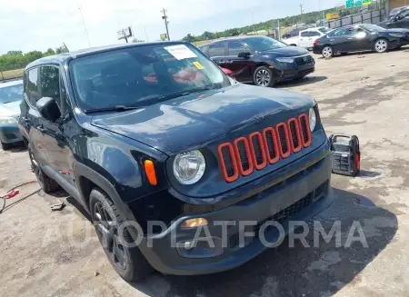 Jeep Renegade 2017 2017 vin ZACCJABB9HPF06656 from auto auction Iaai