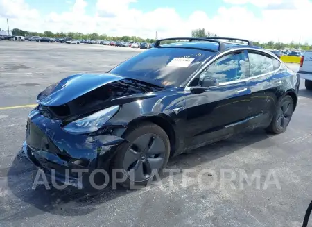 TESLA MODEL 3 2019 vin 5YJ3E1EA1KF410493 from auto auction Iaai