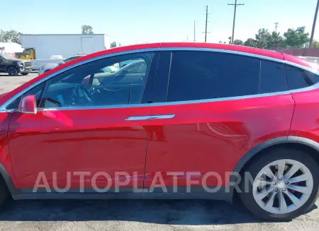 TESLA MODEL X 2016 vin 5YJXCBE49GF000622 from auto auction Iaai