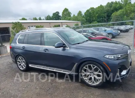 BMW X7 2019 vin 5UXCX4C51KLS38155 from auto auction Iaai