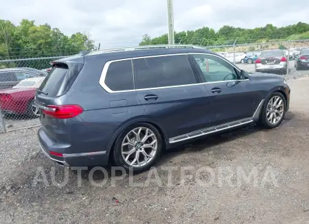 BMW X7 2019 vin 5UXCX4C51KLS38155 from auto auction Iaai