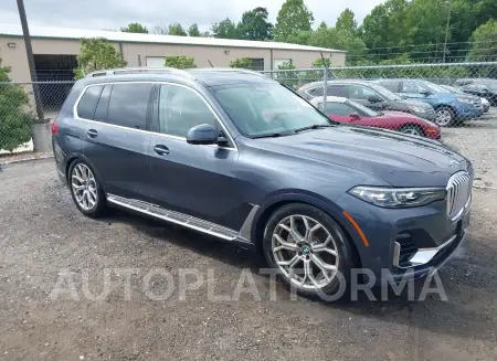 BMW X7 2019 vin 5UXCX4C51KLS38155 from auto auction Iaai