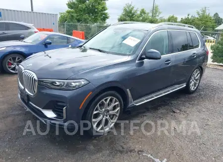 BMW X7 2019 vin 5UXCX4C51KLS38155 from auto auction Iaai