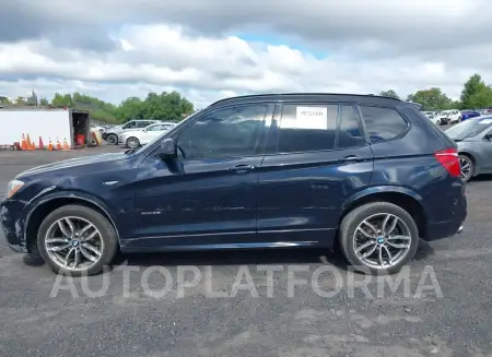 BMW X3 2017 vin 5UXWX7C54H0U40691 from auto auction Iaai