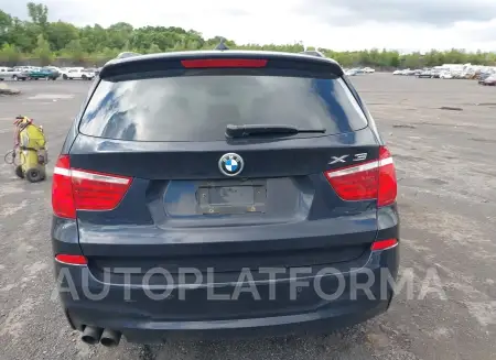 BMW X3 2017 vin 5UXWX7C54H0U40691 from auto auction Iaai