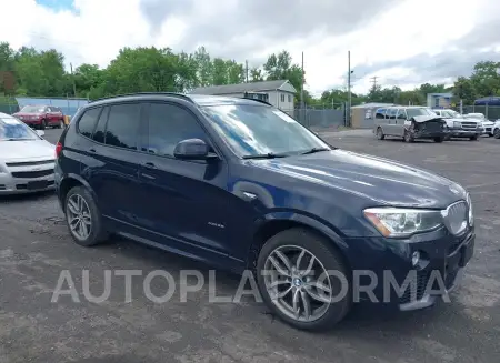 BMW X3 2017 2017 vin 5UXWX7C54H0U40691 from auto auction Iaai