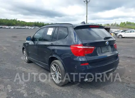 BMW X3 2017 vin 5UXWX7C54H0U40691 from auto auction Iaai