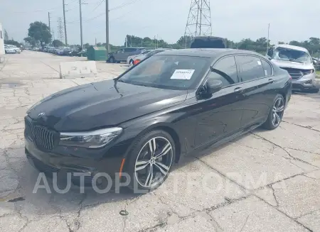 BMW 740I 2017 vin WBA7E2C32HG740943 from auto auction Iaai