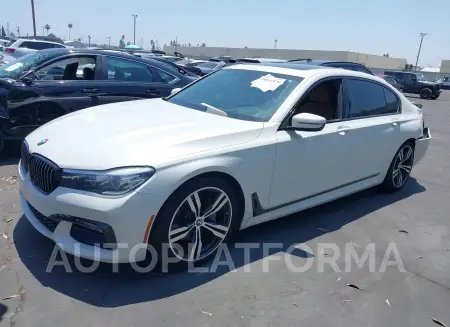 BMW 740I 2018 vin WBA7E2C51JG742920 from auto auction Iaai