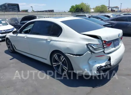 BMW 740I 2018 vin WBA7E2C51JG742920 from auto auction Iaai