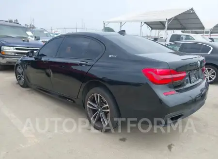 BMW 740E 2017 vin WBA7J2C5XHG497668 from auto auction Iaai