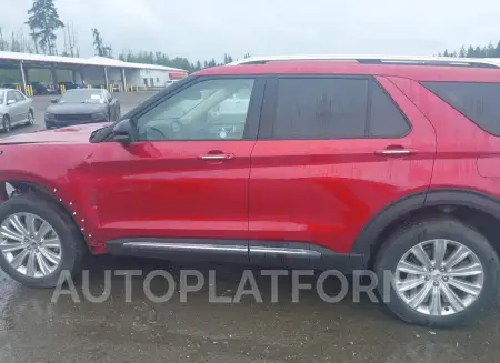 FORD EXPLORER 2020 vin 1FM5K8FW9LGA00225 from auto auction Iaai