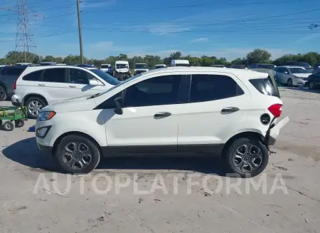 FORD ECOSPORT 2020 vin MAJ3S2FE0LC391925 from auto auction Iaai