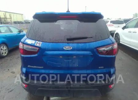 FORD ECOSPORT 2019 vin MAJ6S3JL9KC255588 from auto auction Iaai