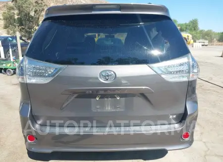 TOYOTA SIENNA 2017 vin 5TDXZ3DC3HS810709 from auto auction Iaai