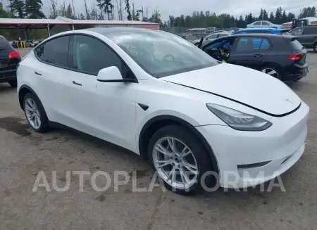 TESLA MODEL Y 2020 vin 5YJYGDEE4LF016749 from auto auction Iaai