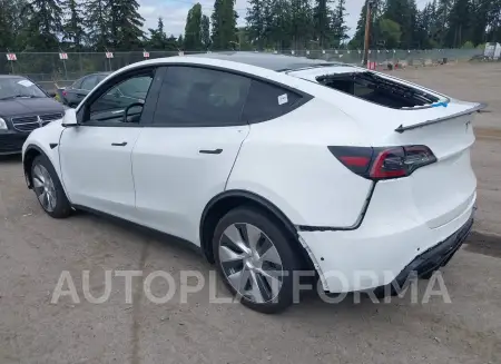 TESLA MODEL Y 2020 vin 5YJYGDEE4LF016749 from auto auction Iaai