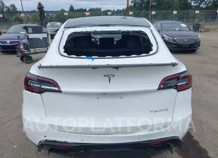 TESLA MODEL Y 2020 vin 5YJYGDEE4LF016749 from auto auction Iaai